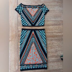 NWT Jealous Tomato Bodycon Set